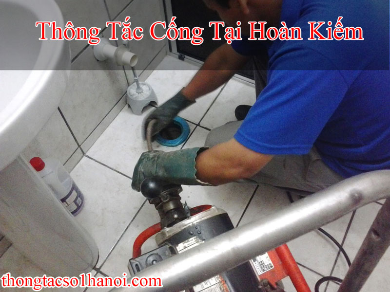 Thông Tắc Cống Tại Hoàn Kiếm