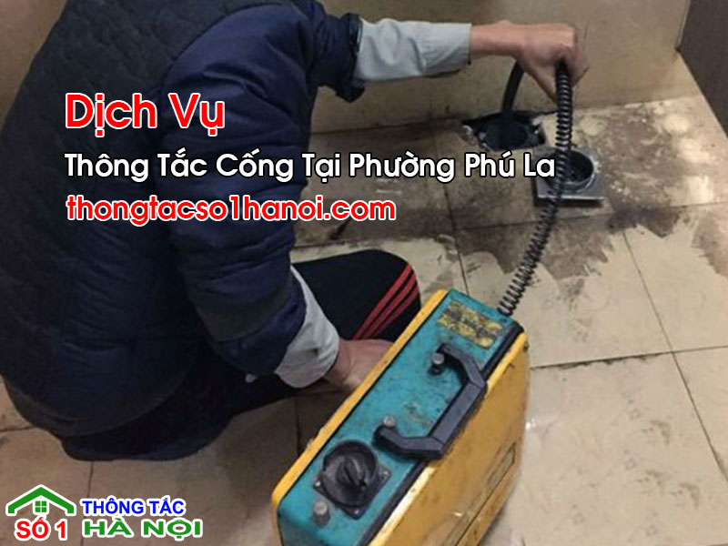 Thông Tắc Cống Tại Phường Phú La