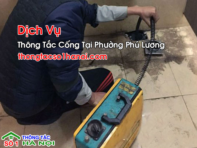 Thông Tắc Cống Tại Phường Phú Lương